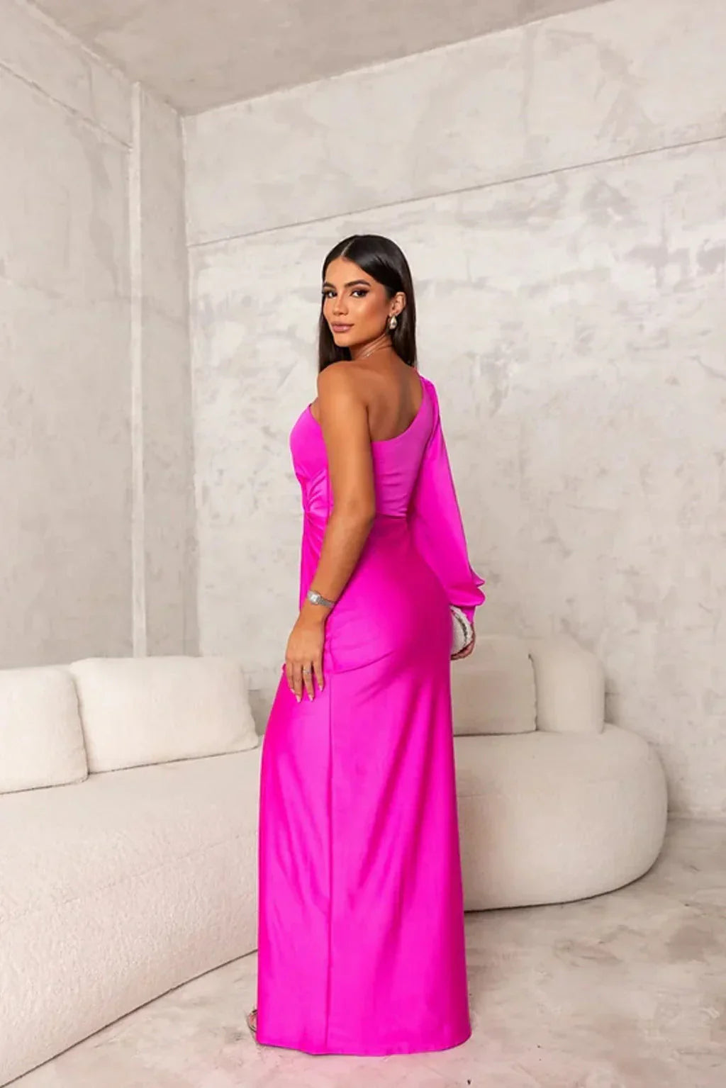 Alison - Elegant Slit Maxi-Dress