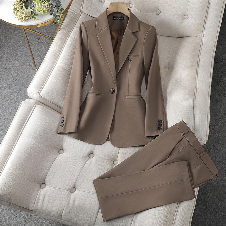Claire | Effortless Stylish Blazer Trousers Set